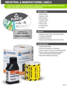 Warning Labels and Safety Labels
