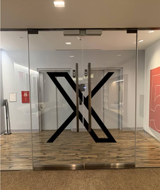 business door decals